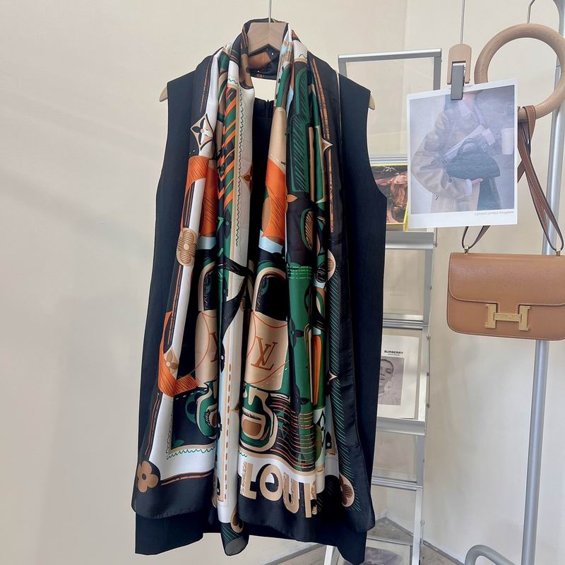 LV silk scarf 90-180cm E33 (19)