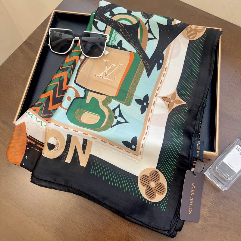 LV silk scarf 90-180cm E33 (23)