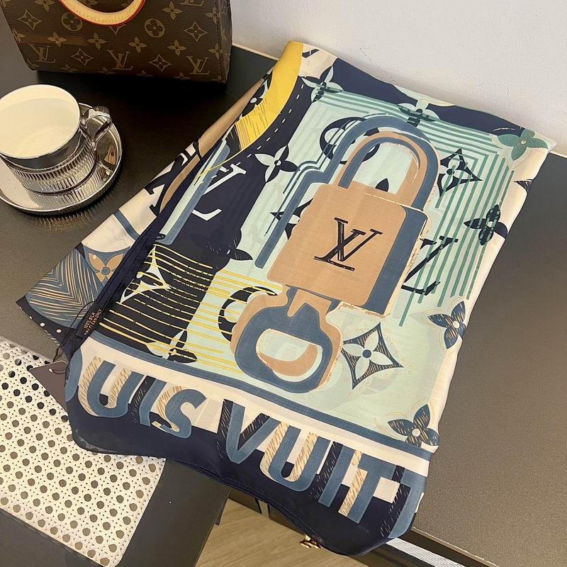 LV silk scarf 90-180cm E33 (6)