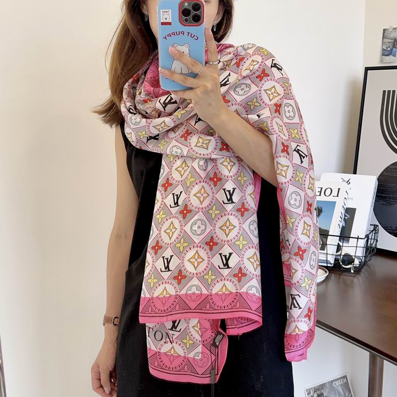 LV silk scarf 90-180cm E43 (10)