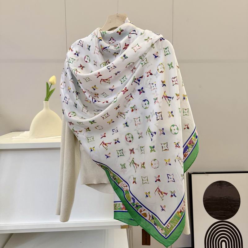 LV silk scarf 90-180cm E58 (4)