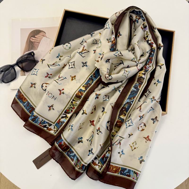 LV silk scarf 90-180cm E58 (5)