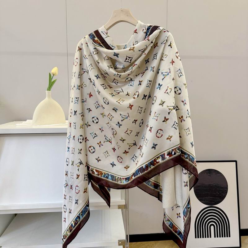LV silk scarf 90-180cm E58 (8)