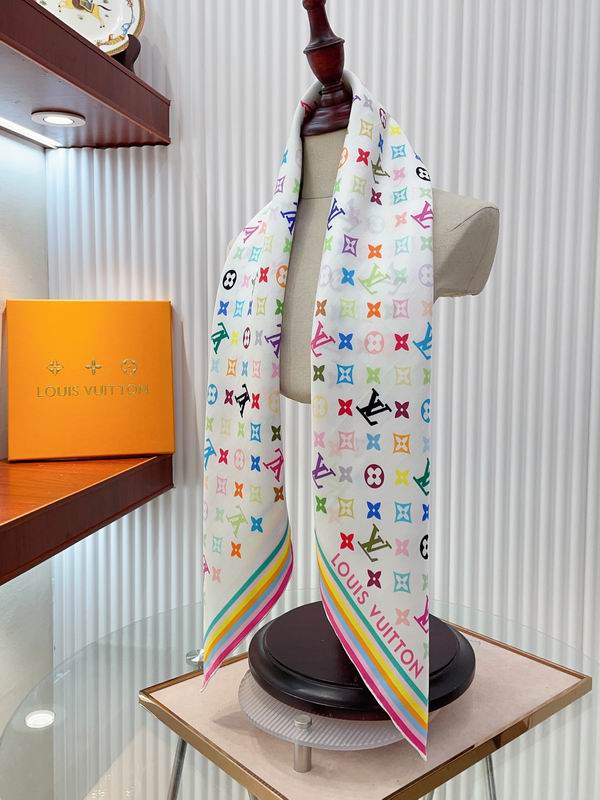 LV silk scarf 90X90cm E16 (9)