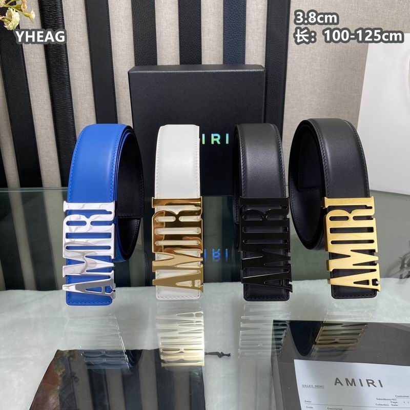 Amiri belt 38mmX100-125cm 8L (188)