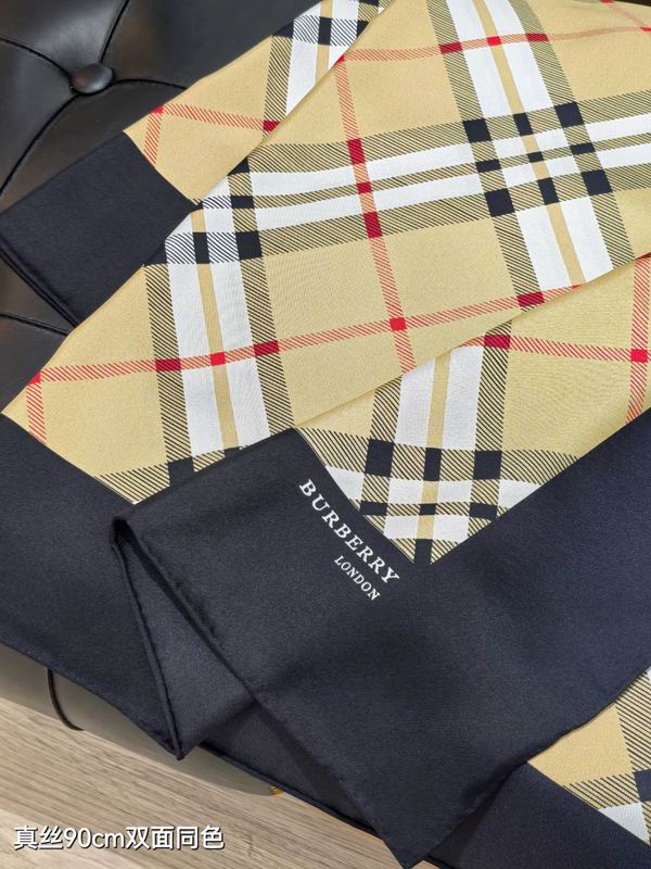 Burberry silk Scarf 90X90cm E10 (4)