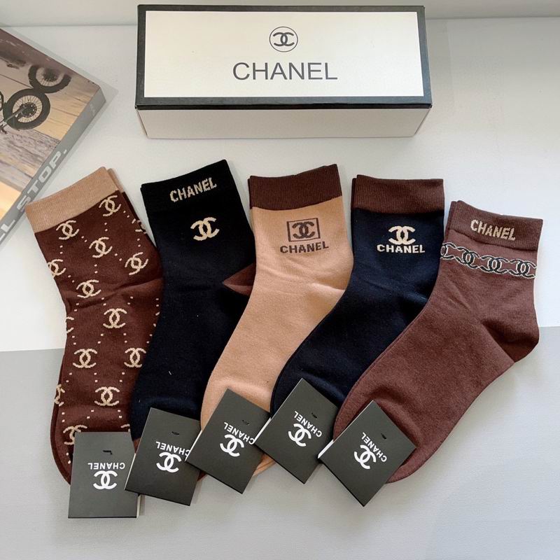 Chanel socks QY (1)