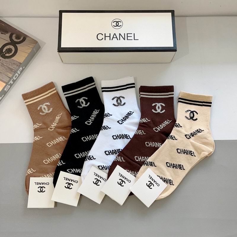 Chanel socks QY (10)