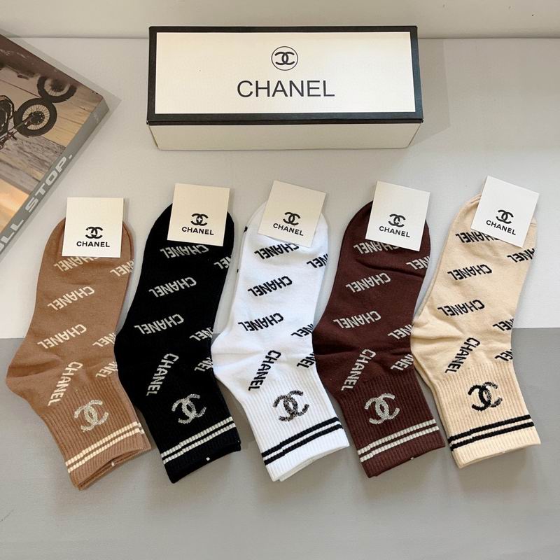 Chanel socks QY (12)