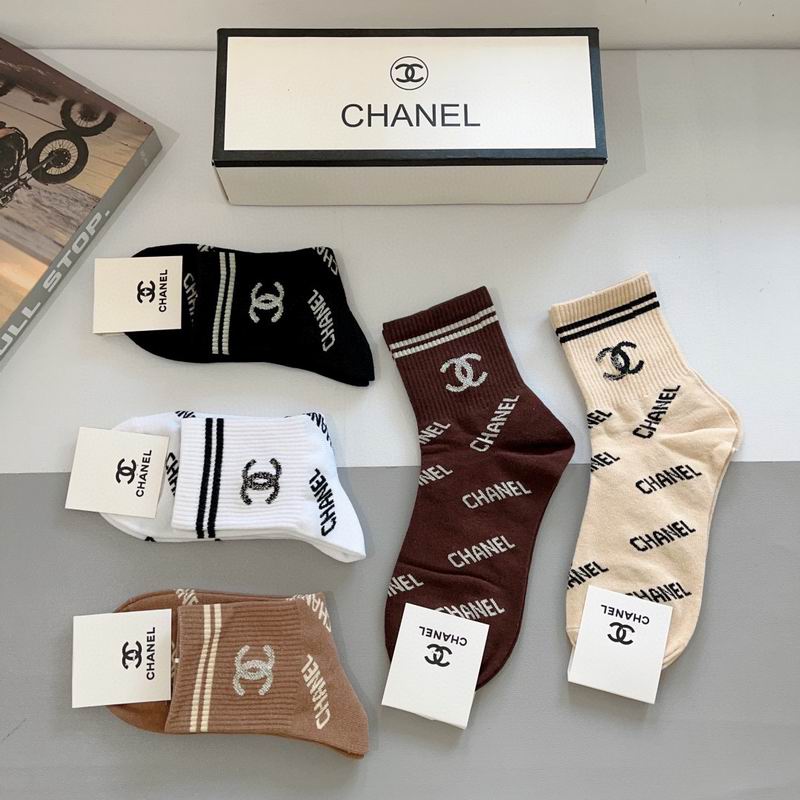 Chanel socks QY (16)