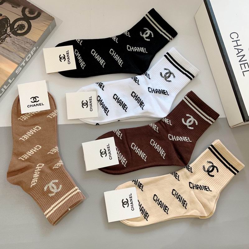 Chanel socks QY (17)