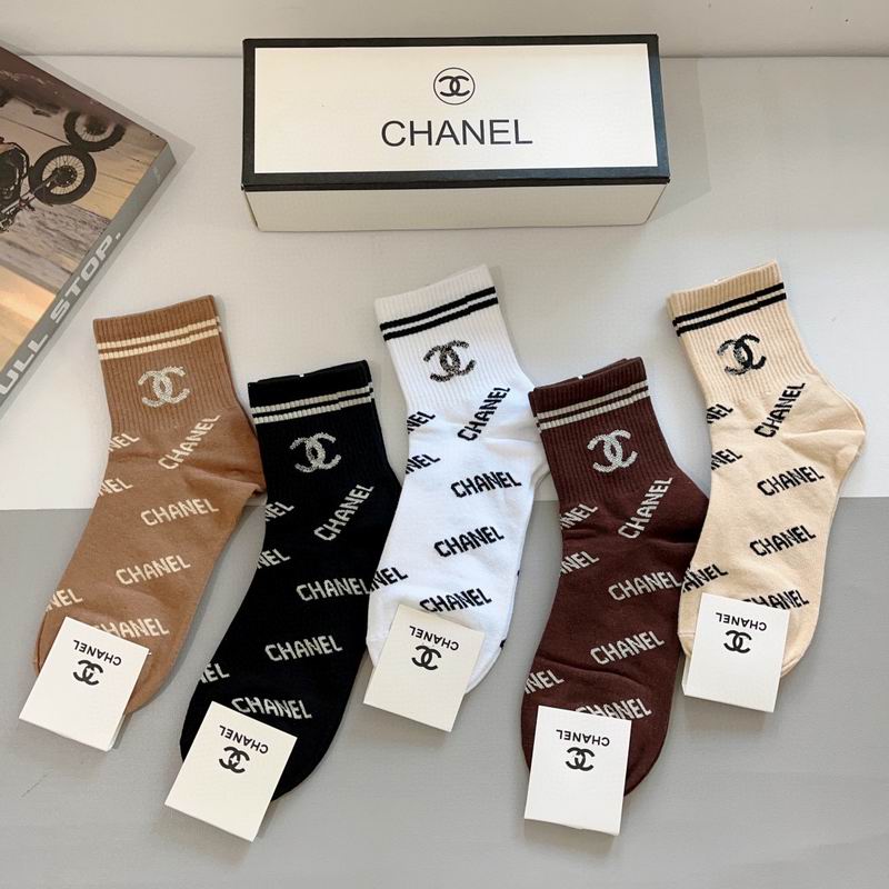 Chanel socks QY (18)
