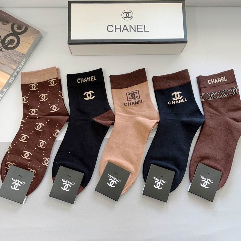 Chanel socks QY (2)