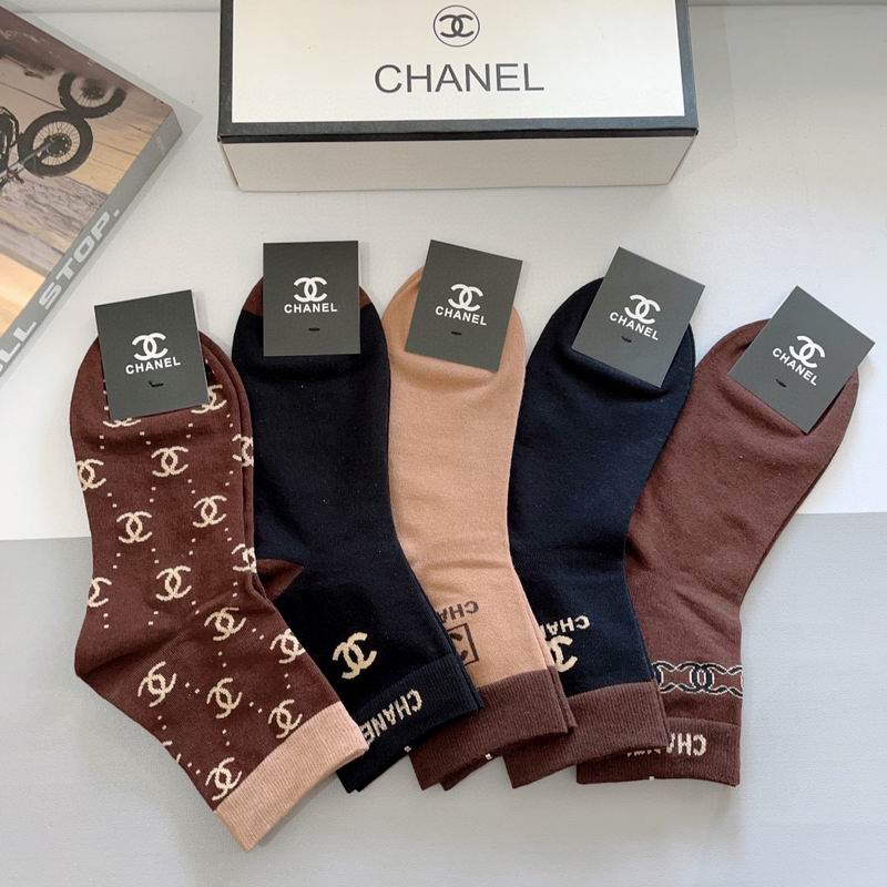 Chanel socks QY (3)