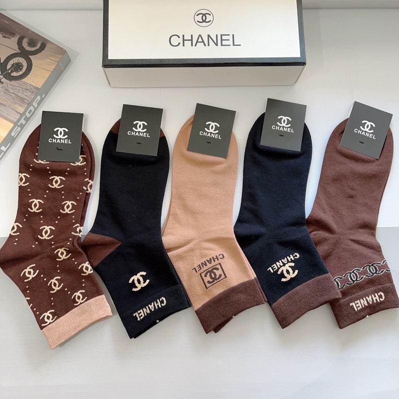 Chanel socks QY (4)