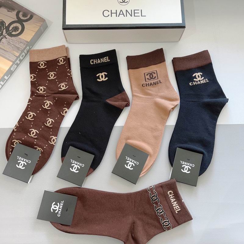 Chanel socks QY (5)