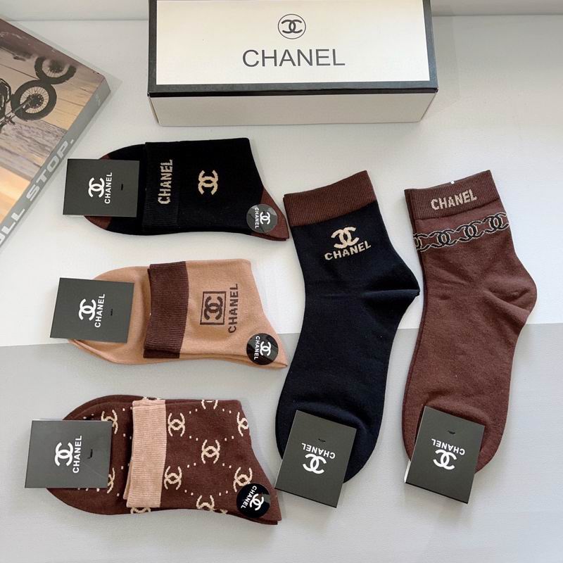 Chanel socks QY (6)
