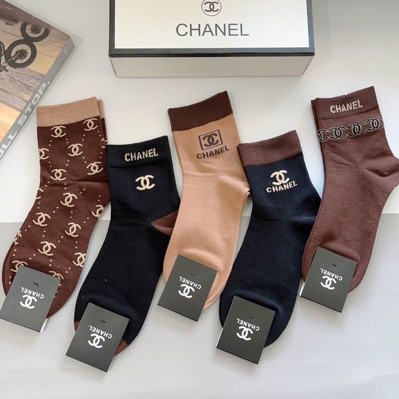 Chanel socks QY (9)