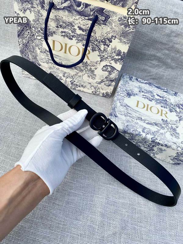 Dior belt 20mmX90-115cm 8L (1)