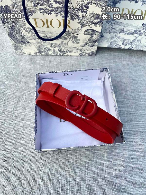 Dior belt 20mmX90-115cm 8L (18)