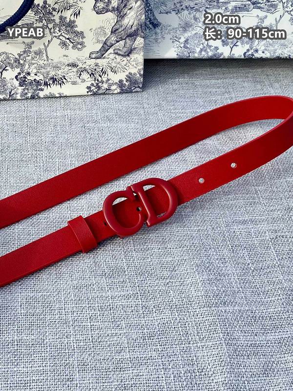Dior belt 20mmX90-115cm 8L (20)