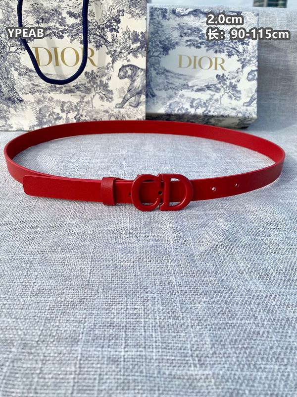 Dior belt 20mmX90-115cm 8L (21)