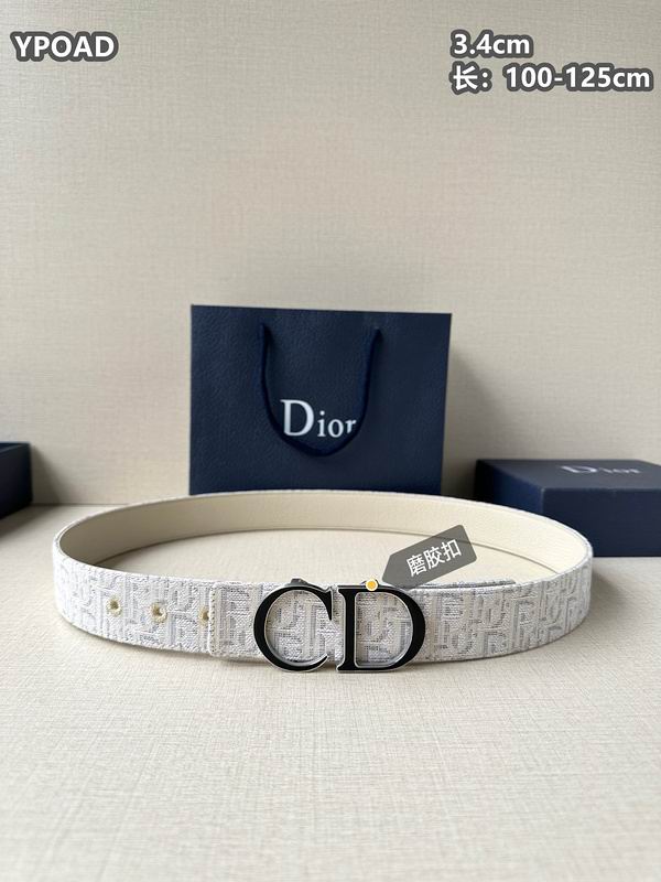 Dior belt 34mmX100-125cm 8L (1)