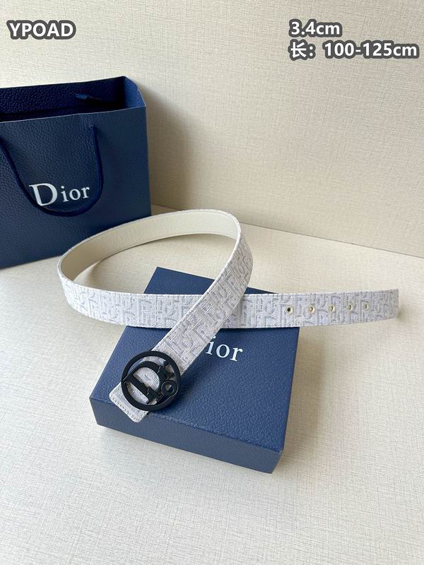 Dior belt 34mmX100-125cm 8L (10)