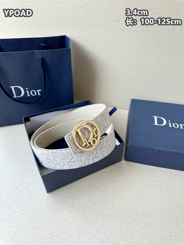 Dior belt 34mmX100-125cm 8L (16)