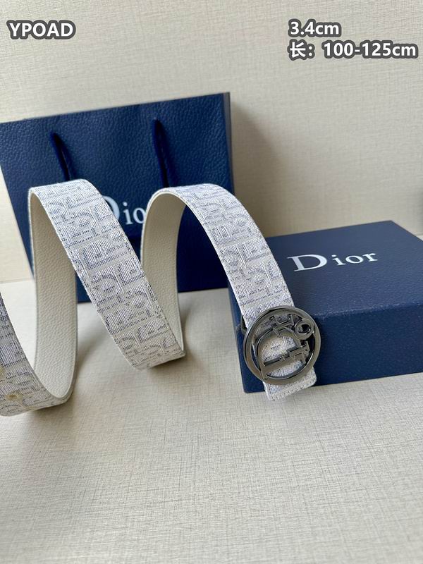 Dior belt 34mmX100-125cm 8L (20)