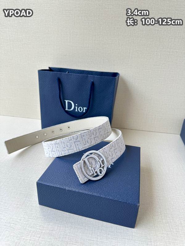 Dior belt 34mmX100-125cm 8L (21)