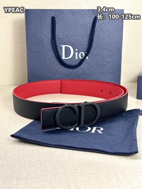 Dior belt 34mmX100-125cm 8L (25)