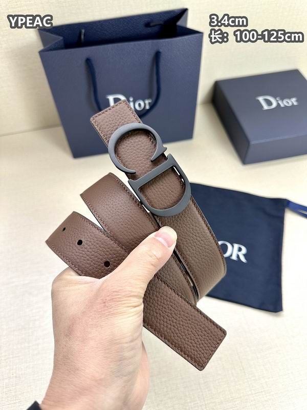 Dior belt 34mmX100-125cm 8L (34)
