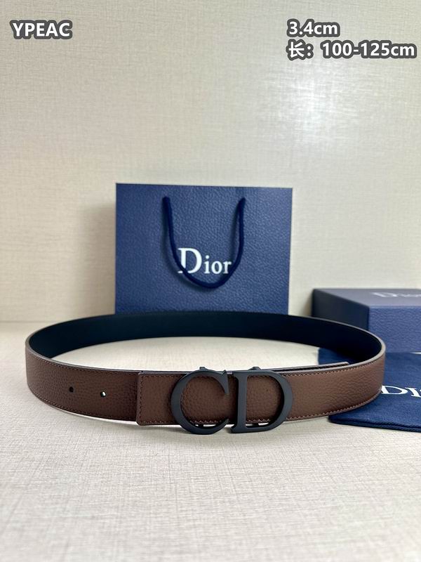 Dior belt 34mmX100-125cm 8L (35)