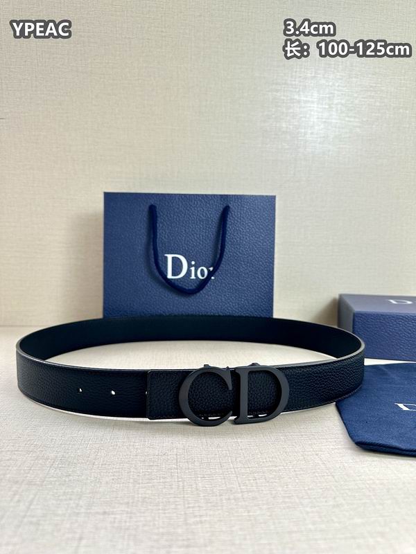 Dior belt 34mmX100-125cm 8L (39)
