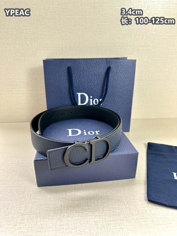 Dior belt 34mmX100-125cm 8L (41)