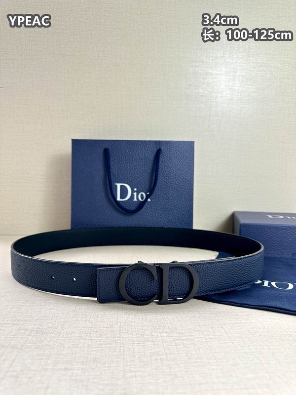 Dior belt 34mmX100-125cm 8L (43)