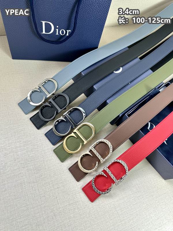 Dior belt 34mmX100-125cm 8L (48)