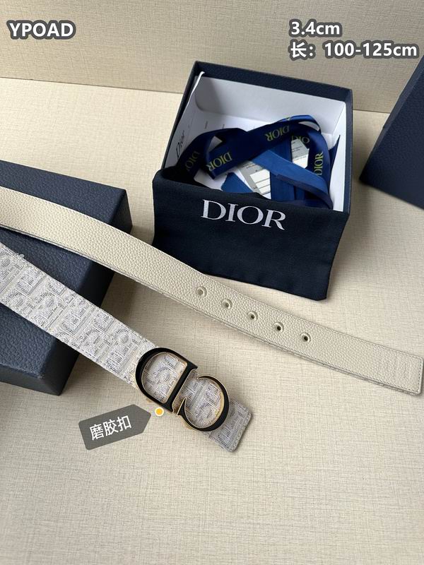 Dior belt 34mmX100-125cm 8L (6)