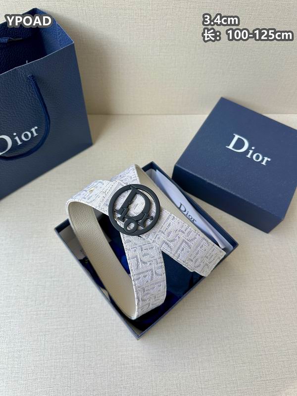 Dior belt 34mmX100-125cm 8L (9)