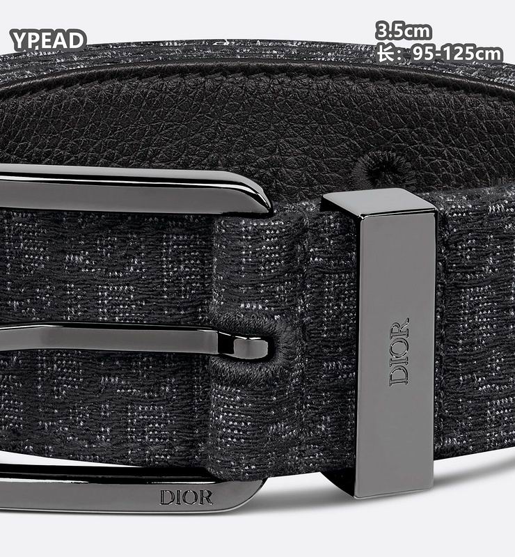 Dior belt 35mmX95-125cm 8L (140)