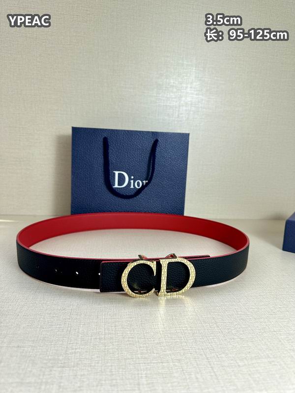 Dior belt 35mmX95-125cm 8L (156)