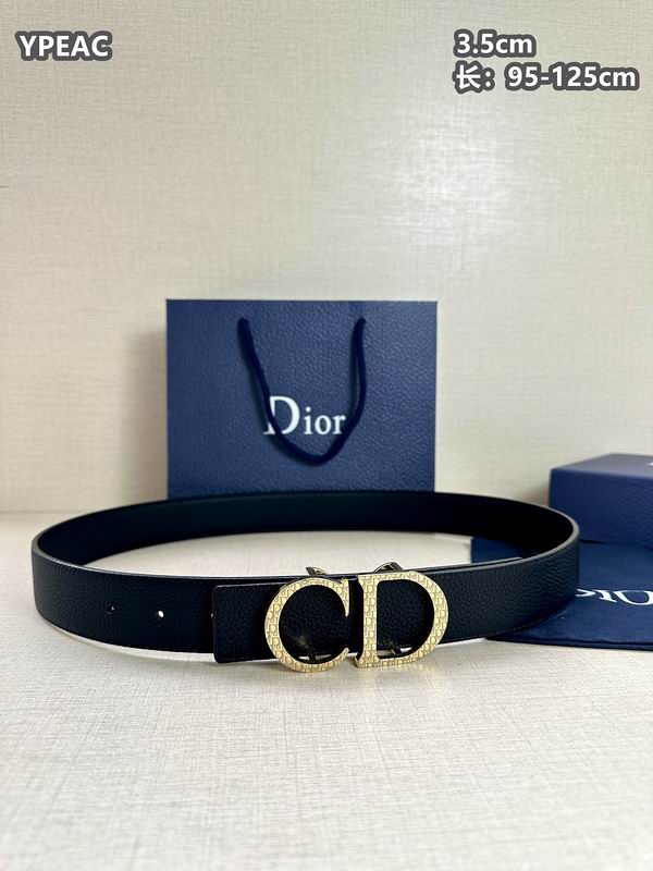 Dior belt 35mmX95-125cm 8L (164)