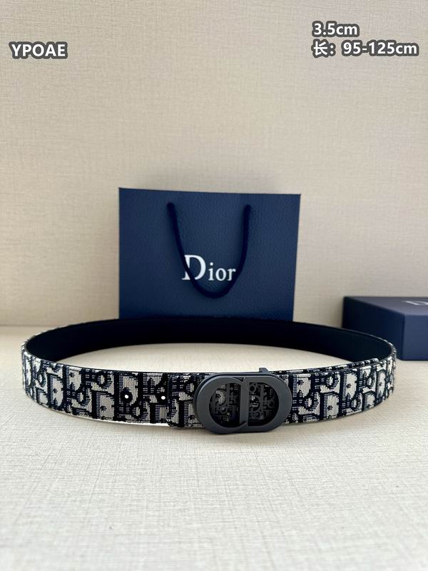 Dior belt 35mmX95-125cm 8L (36)