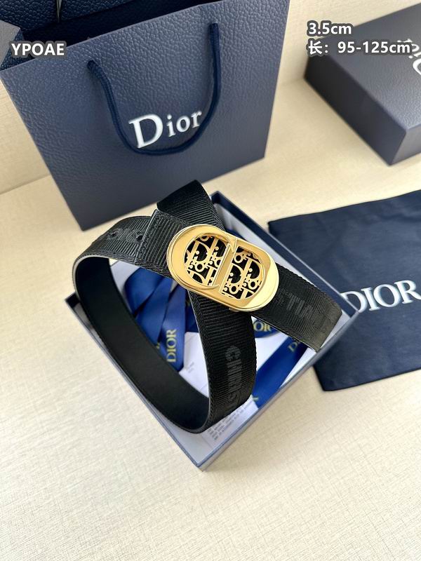 Dior belt 35mmX95-125cm 8L (37)