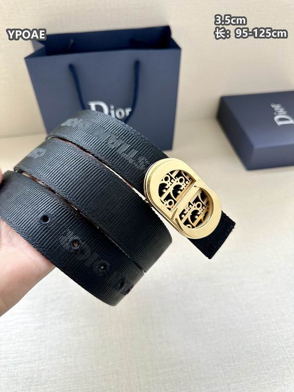 Dior belt 35mmX95-125cm 8L (40)