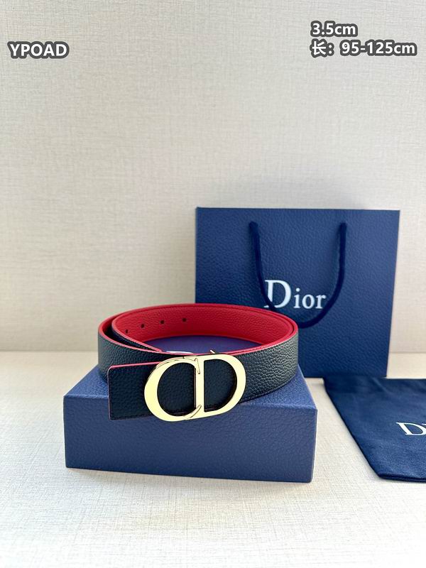 Dior belt 35mmX95-125cm 8L (72)