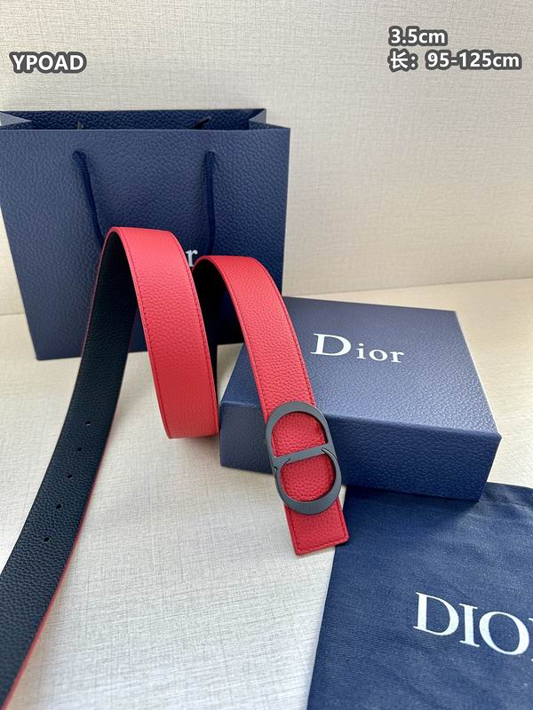 Dior belt 35mmX95-125cm 8L (93)