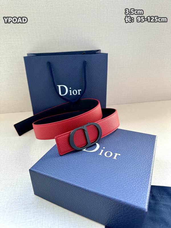 Dior belt 35mmX95-125cm 8L (95)