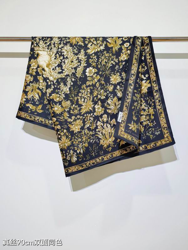 Dior silk Scarf 90X90cm E07 (23)